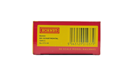 HORNBY 00 GAUGE - R60081 - BR GREEN DEPARTMENTAL VAN C NO.975140 - NEW