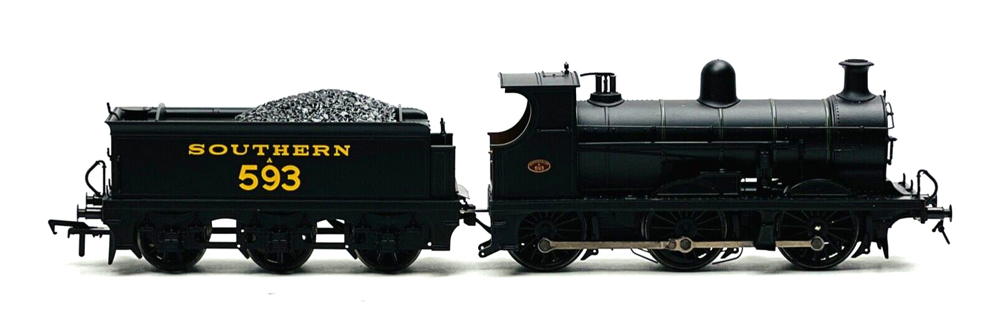 BACHMANN 00 GAUGE - 31-464 - C CLASS A593 SOUTHERN LINED BLACK LOCOMOTIVE BOXED