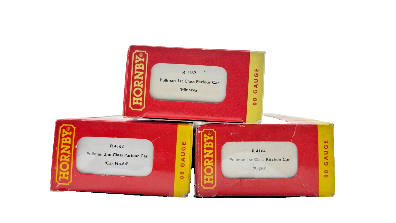 HORNBY OO GAUGE - R4162/R4163/R4164 - RAKE OF ASSORTED PULLMAN COACHES BOXED