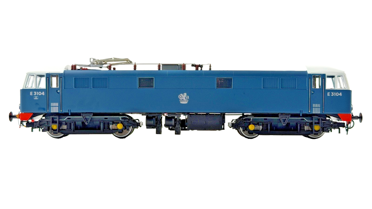 HELJAN OO GAUGE - 8650 - CLASS 86 ELECTRIC 'AL6' E3104 BR BLUE RED BUFFER BEAMS