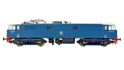 HELJAN OO GAUGE - 8650 - CLASS 86 ELECTRIC 'AL6' E3104 BR BLUE RED BUFFER BEAMS