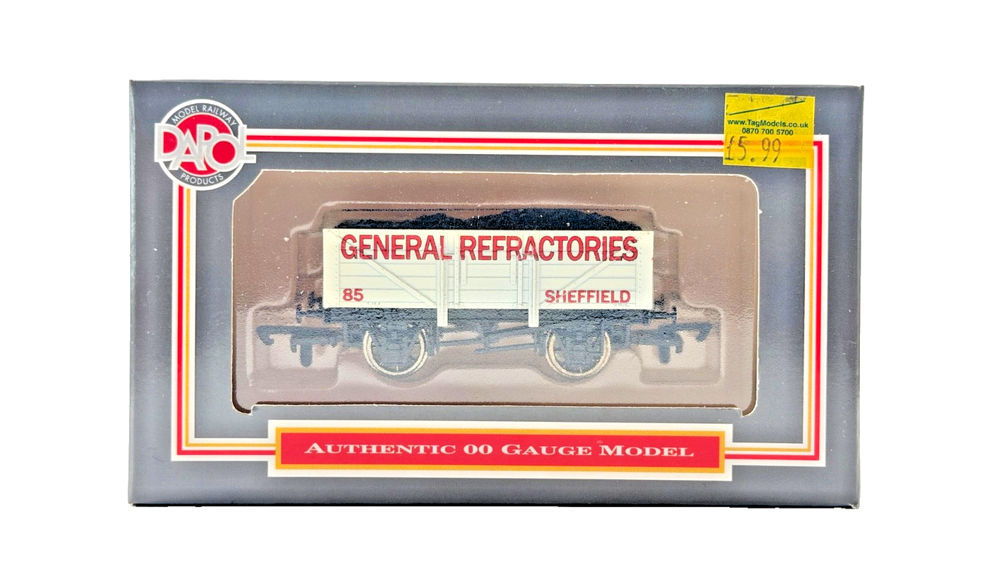 DAPOL 00 GAUGE - GENERAL REFRACTORIES OF SHEFFIELD WAGON 85 (LIMITED EDITION)