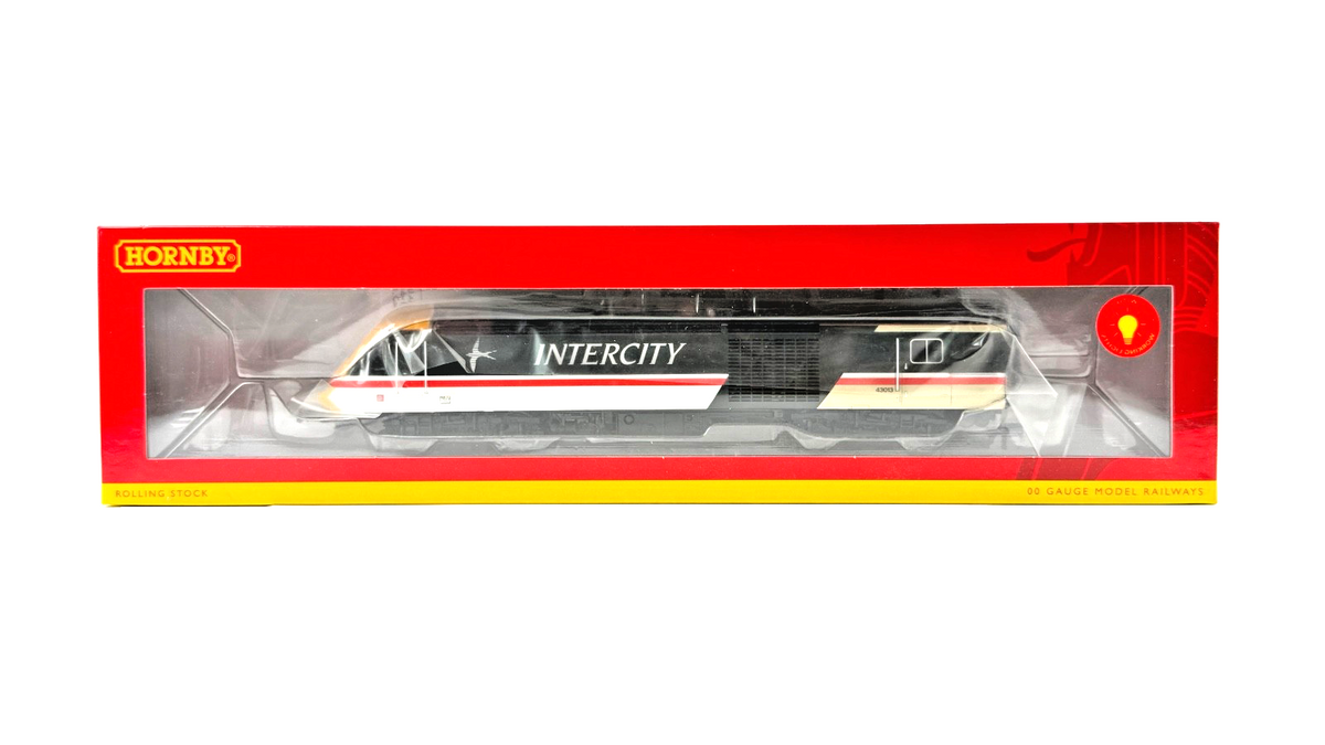 HORNBY OO GAUGE - R40162 - BR INTERCITY SWALLOW CLASS 43 DVT 43013 (W/LIGHTS)