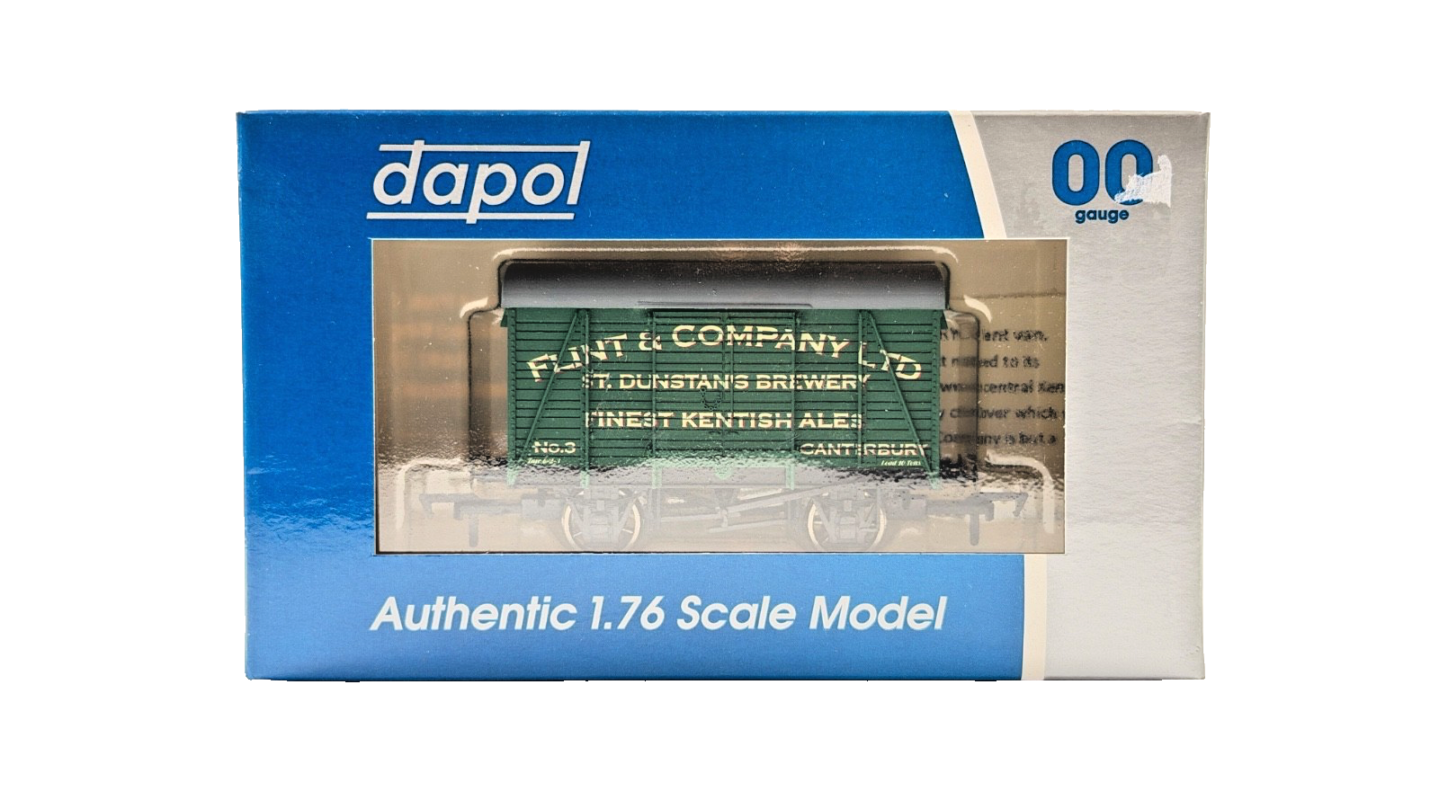DAPOL 00 GAUGE - FLINT & CO ST DUNSTAN'S BREWERY CANTERBURY 3 (LIMITED EDITION)