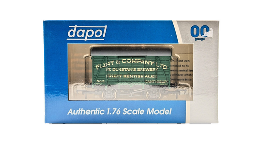 DAPOL 00 GAUGE - FLINT & CO ST DUNSTAN'S BREWERY CANTERBURY 3 (LIMITED EDITION)