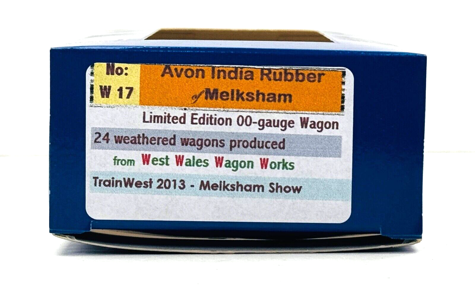 DAPOL 00 GAUGE - AVON INDIA RUBBER OF MELKSHAM WAGON NO.3 (LIMITED EDITION)