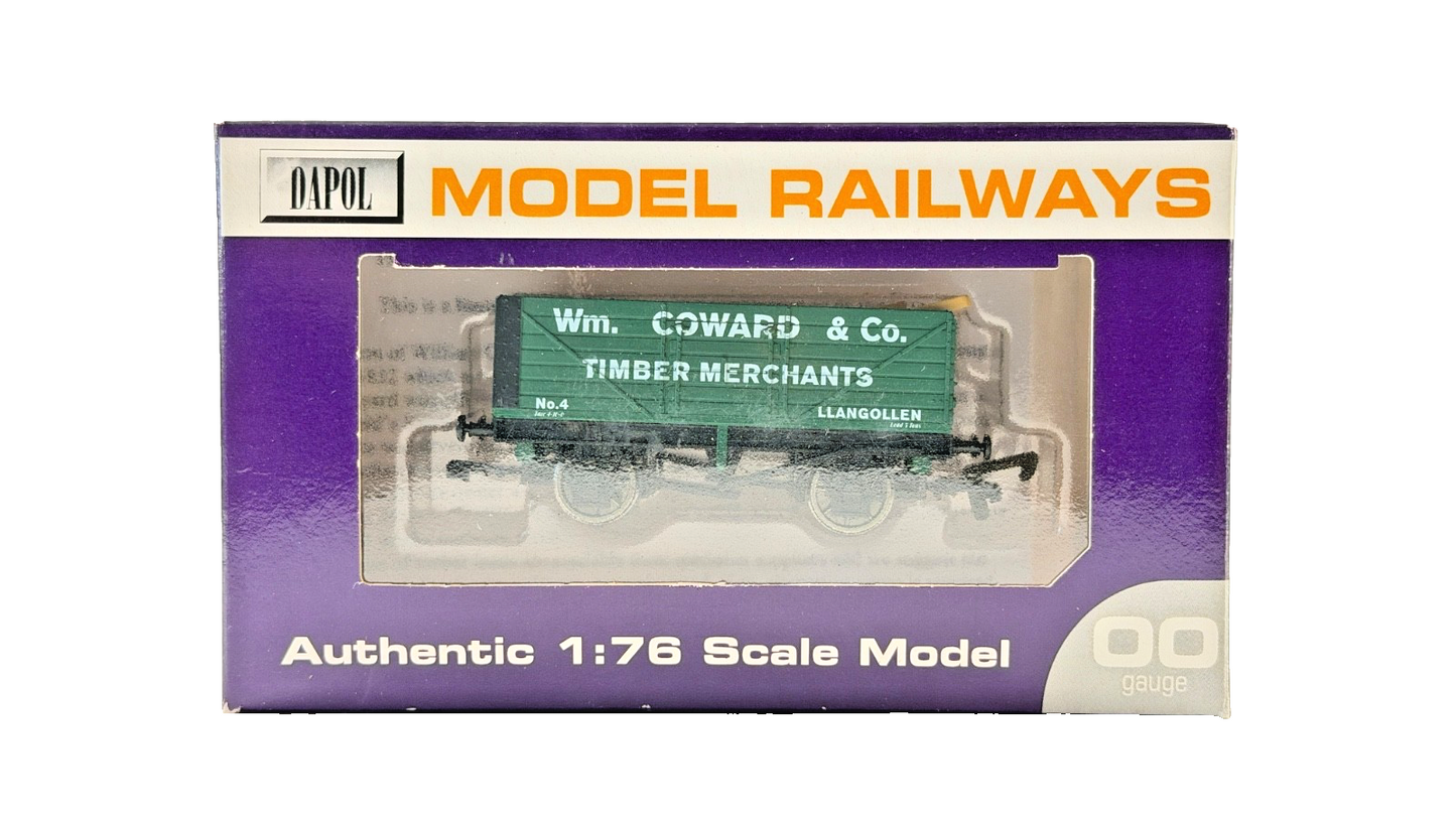 DAPOL 00 GAUGE - WM. COWARD & CO TIMBER MERCHANTS LLANGOLLEN 4 (LIMITED EDITION)
