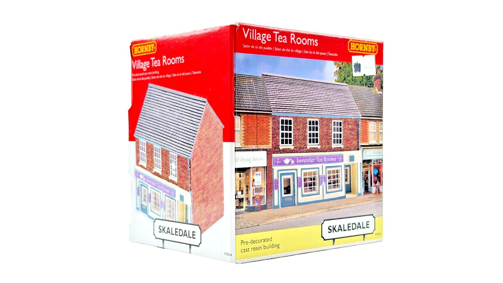 HORNBY OO GAUGE SKALEDALE - R9834 - VILLAGE TEA ROOMS - BOXED