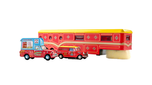 OXFORD DIECAST/SKALE AUTOS 1/76 BARTELLO'S/CHIPPERFIELDS CIRCUS VEHICLES X 3
