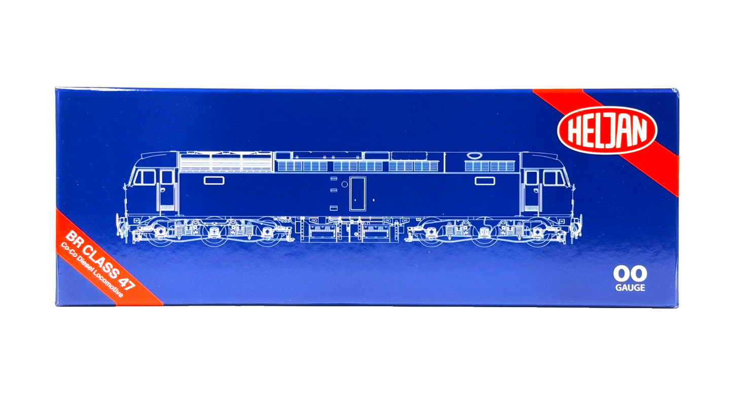 HELJAN 00 GAUGE - GM4240201 - CLASS 47/8 DIESEL 47815 ROG LOST BOYS 66-88 - NEW