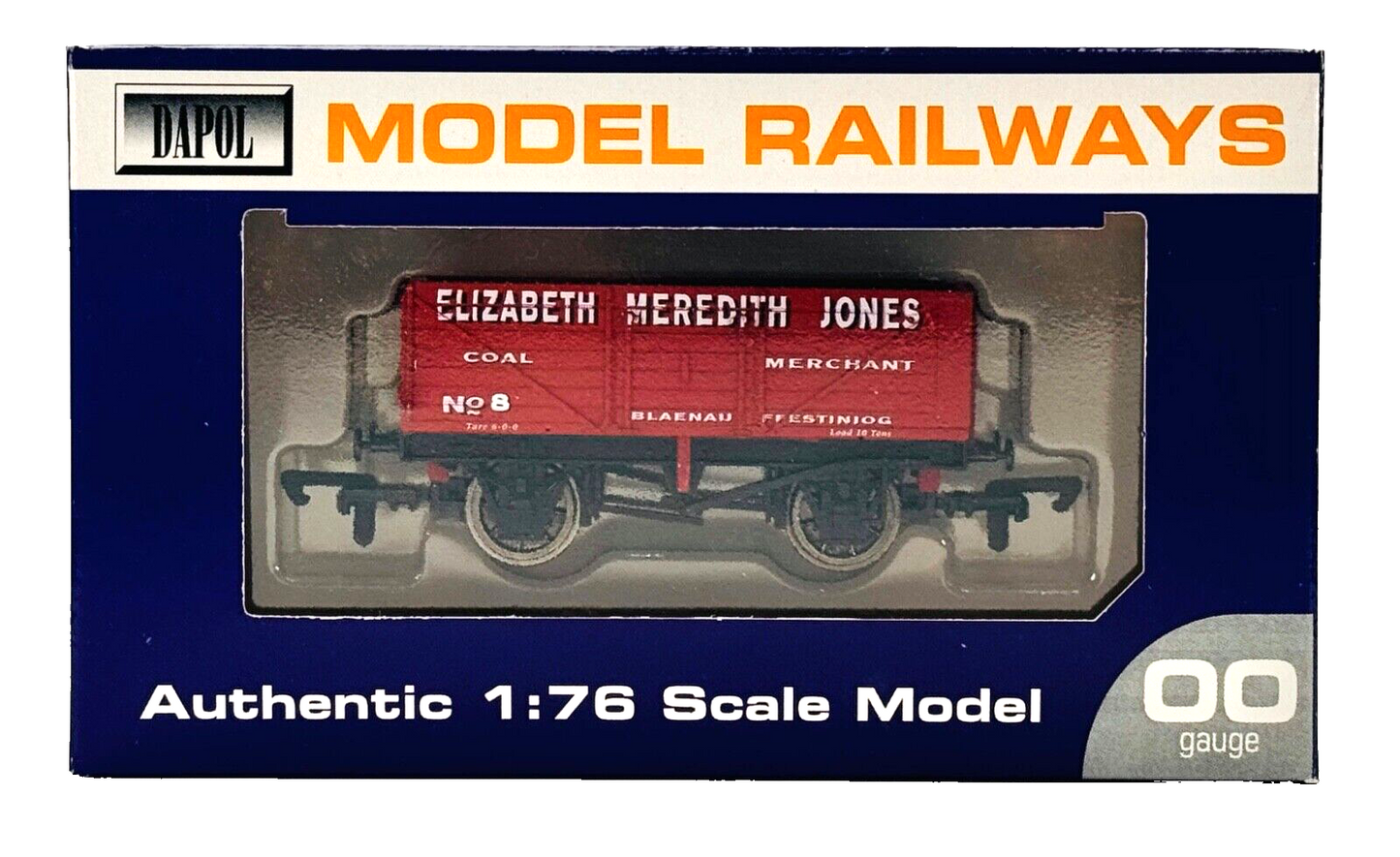 DAPOL 00 GAUGE - ELIZABETH MEREDITH JONES COAL MERCHANT NO.8 (LIMITED EDITION)