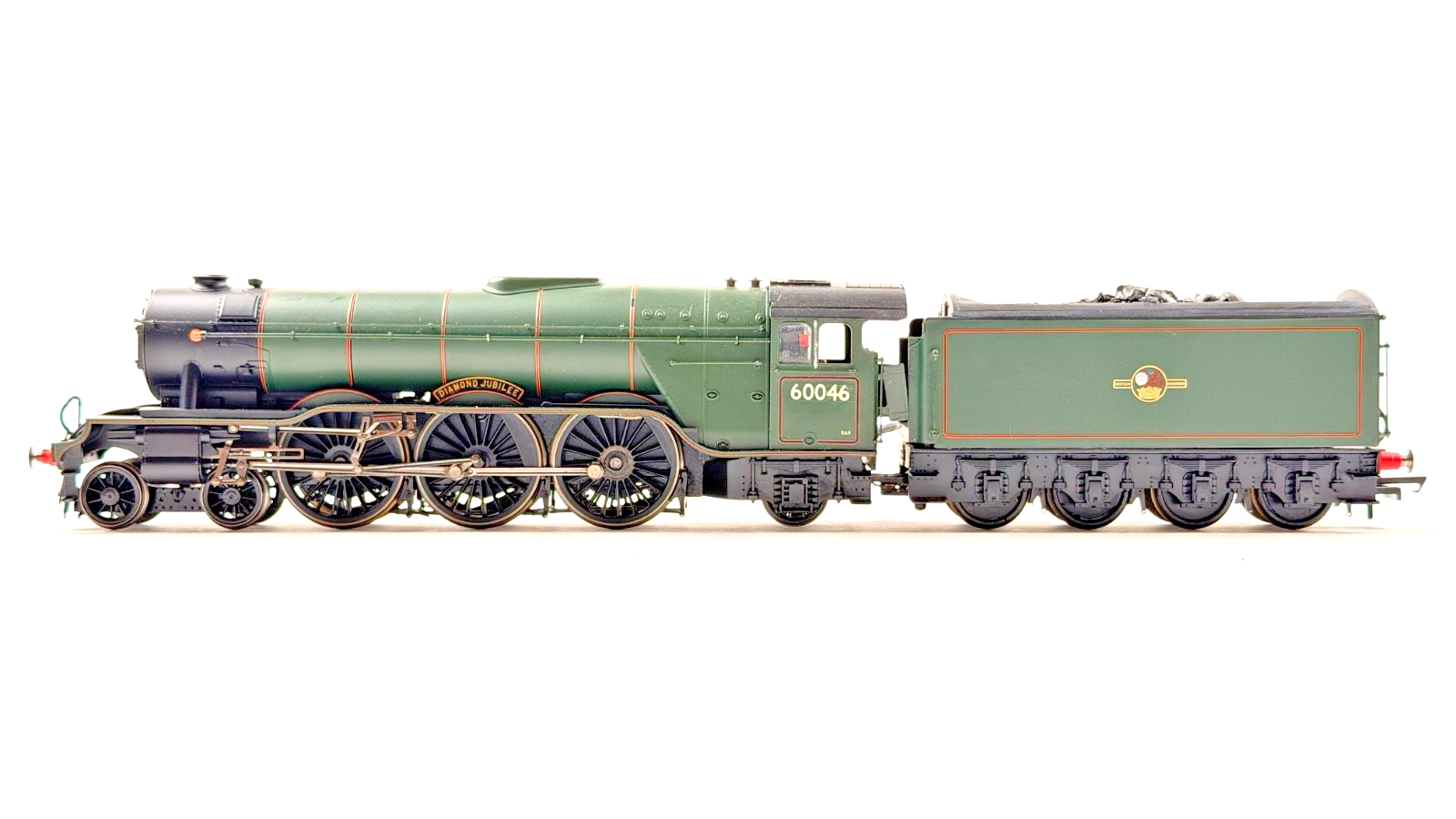HORNBY 00 GAUGE - LOCO DRIVE BR 4-6-2 CLASS A3 60046 DIAMOND JUBILEE UNBOXED