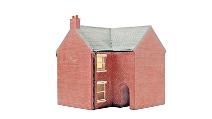 HORNBY SKALEDALE OO GAUGE - R8623 - CORNER TERRACE OFF LICENCE - UNBOXED