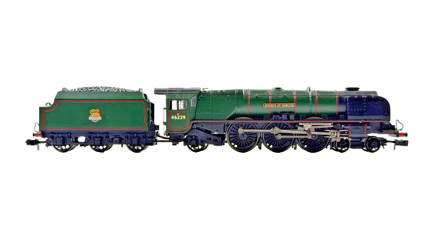 GRAHAM FARISH N GAUGE - 372-181 - CORONATION DUCHESS OF HAMILTON BR GREEN DCC