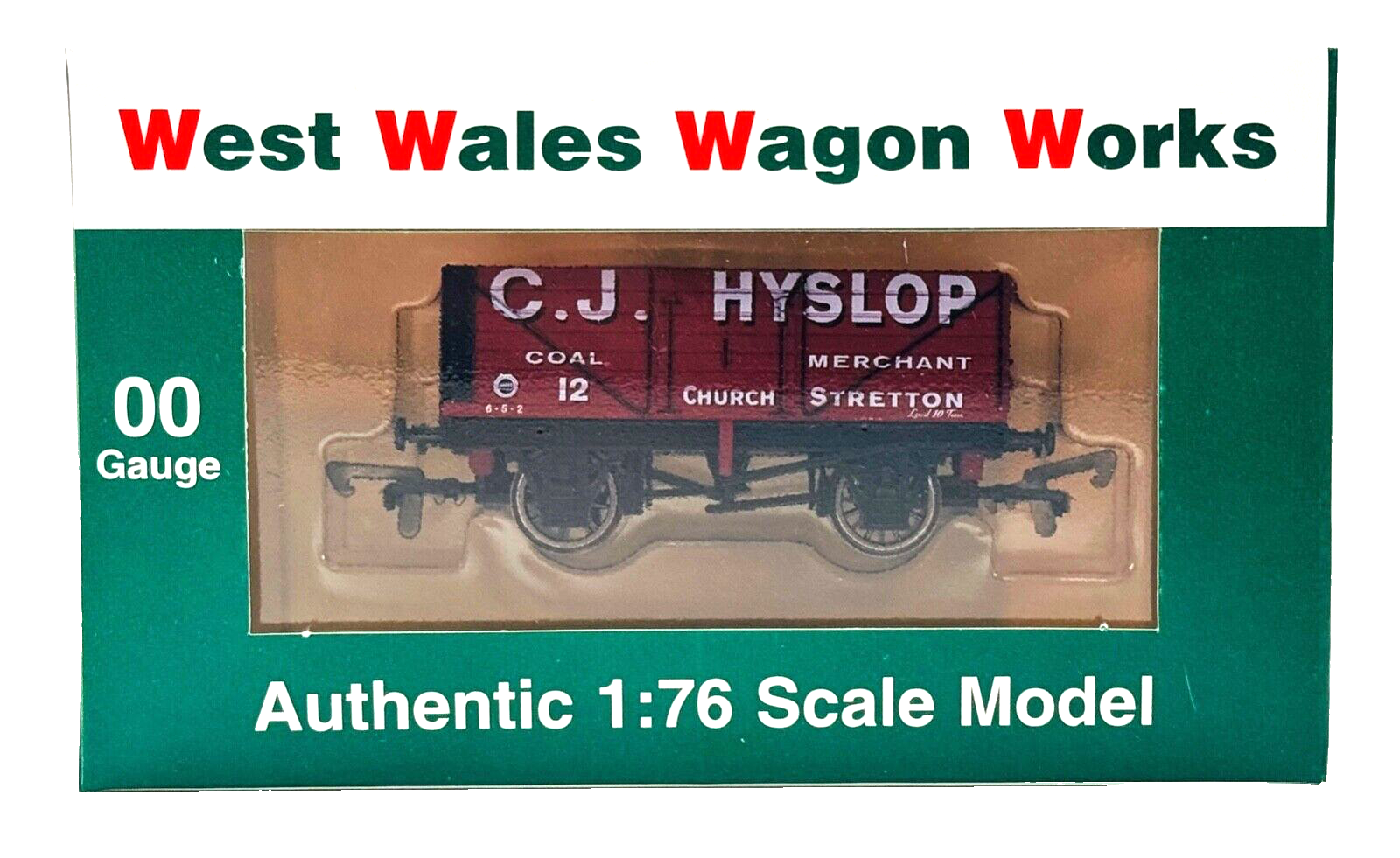 DAPOL 00 GAUGE - C.J HYSLOP COAL MERCHANT CHURCH STRETTON 12 (LIMITED EDITION)