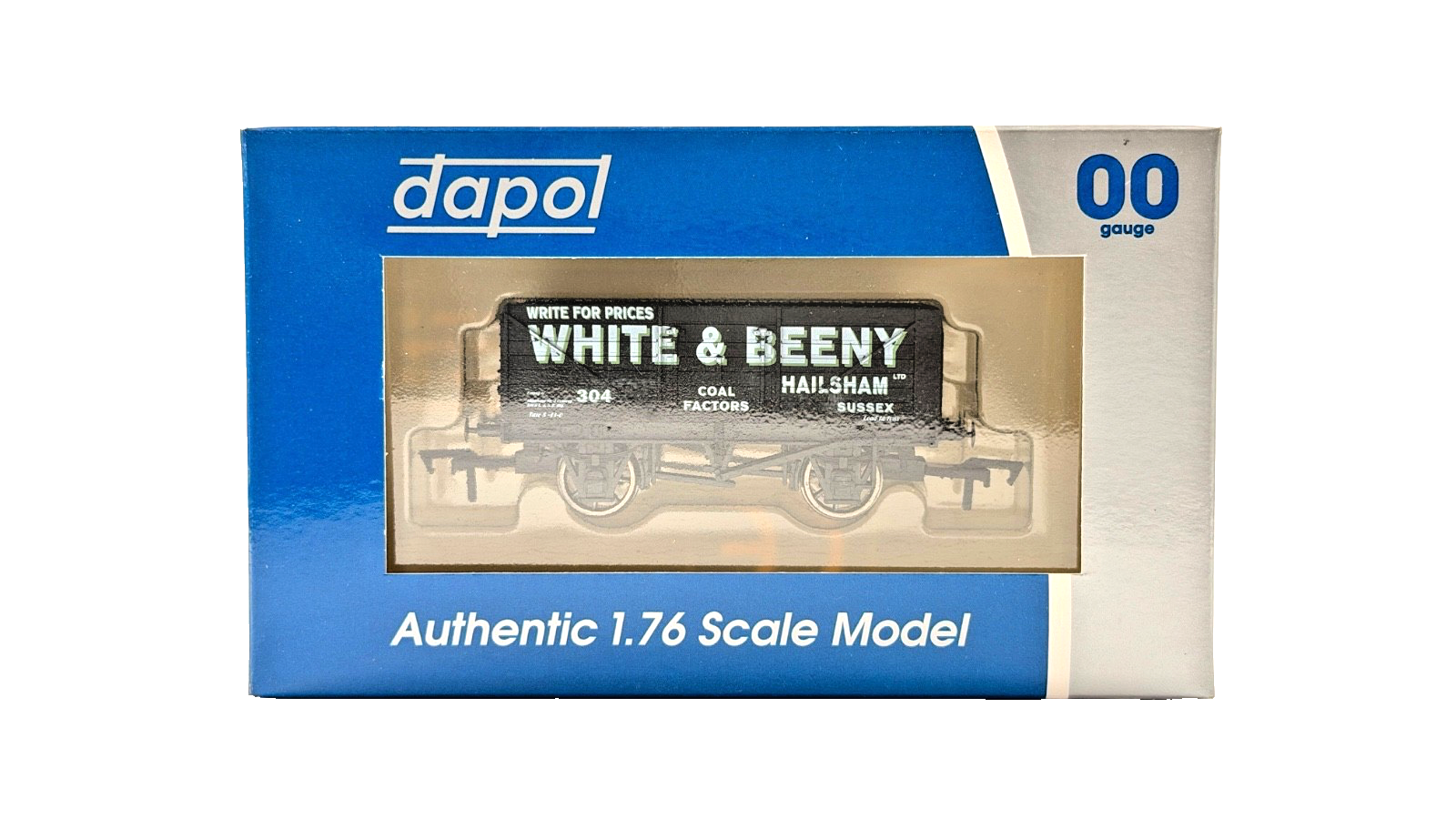 DAPOL 00 GAUGE - WHITE & BEENY HAILSHAM SUSSEX COAL FACTORS (LIMITED EDITION)