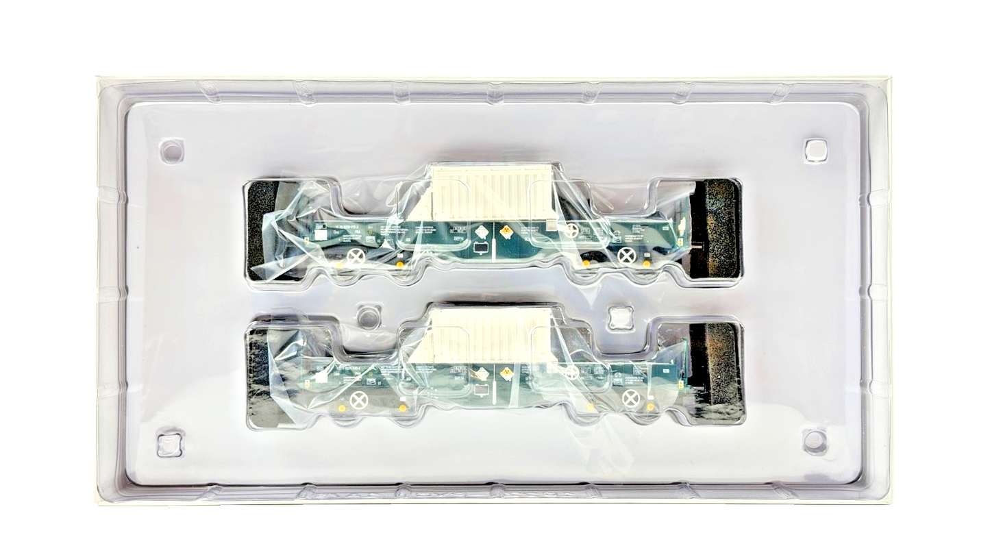 ACCURASCALE OO GAUGE - ACC1119 - FNA-D NEW GENERATION NUCLEAR FLASK CARRIER TWIN