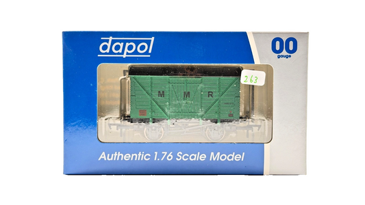 DAPOL 00 GAUGE - MARCHWOOD MILITARY RAILWAY MMR GW STYLE VAN (LIMITED EDITION)