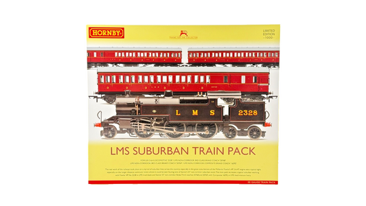 HORNBY OO GAUGE - R3397 - LMS SUBURBAN FOWLER LIMITED EDITION TRAIN PACK