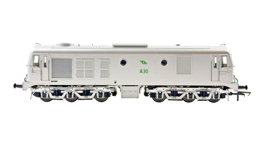 IRISH RAILWAY MODELS 00 GAUGE - IRM1101-A30 - A CLASS IRISH RAIL CIE SILVER A30