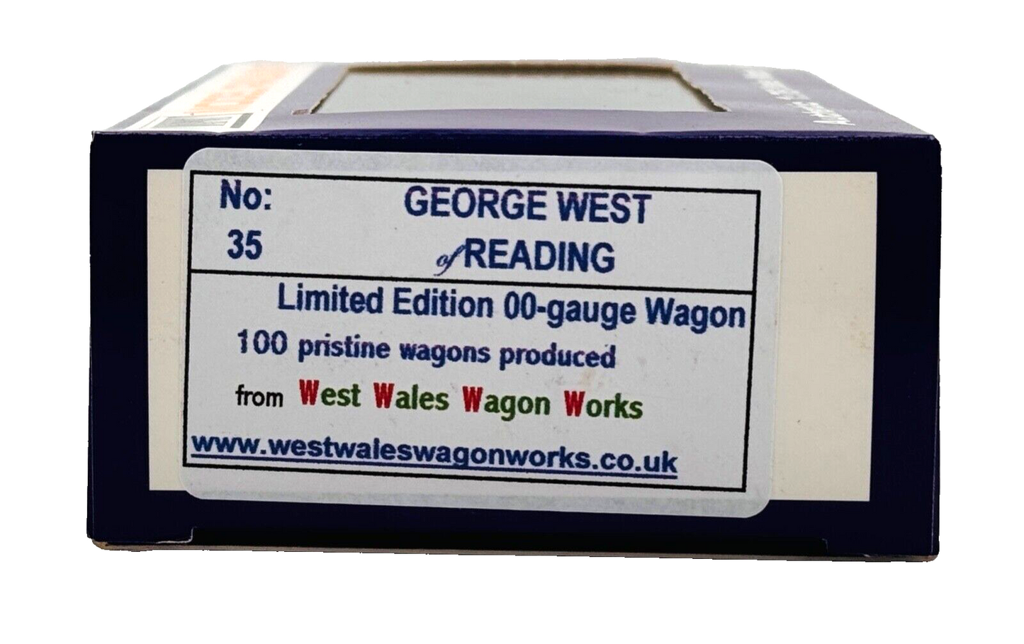 DAPOL 00 GAUGE - GEORGE WEST COAL MERCHANTS READING NO.4 (LIMITED EDITION)