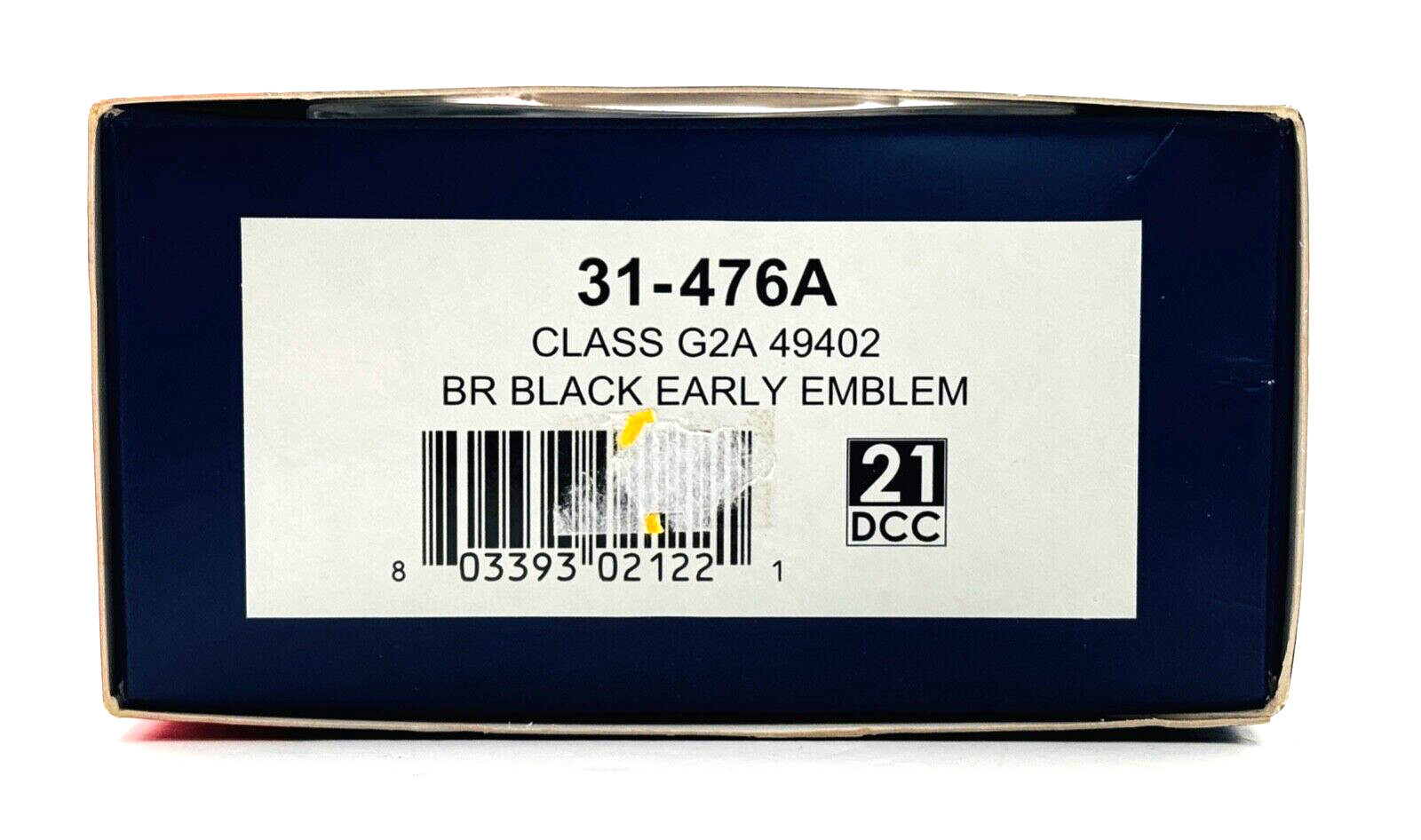 BACHMANN 00 GAUGE - 31-476A - CLASS G2A 49402 BR BLACK EARLY EMBLEM - BOXED