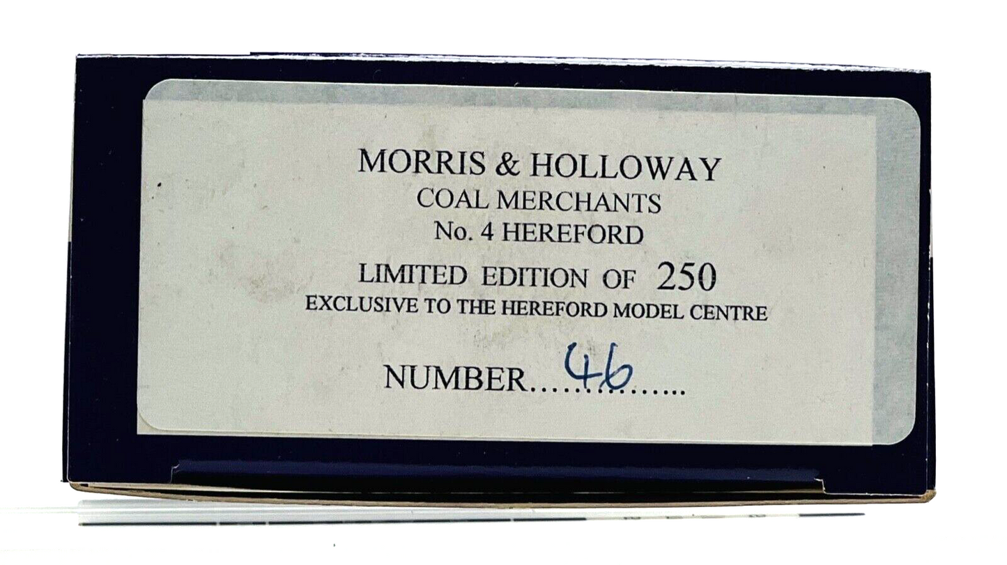 DAPOL 00 GAUGE - MORRIS & HOLLOWAY COAL MERCHANTS HEREFORD 4 (LIMITED EDITION)