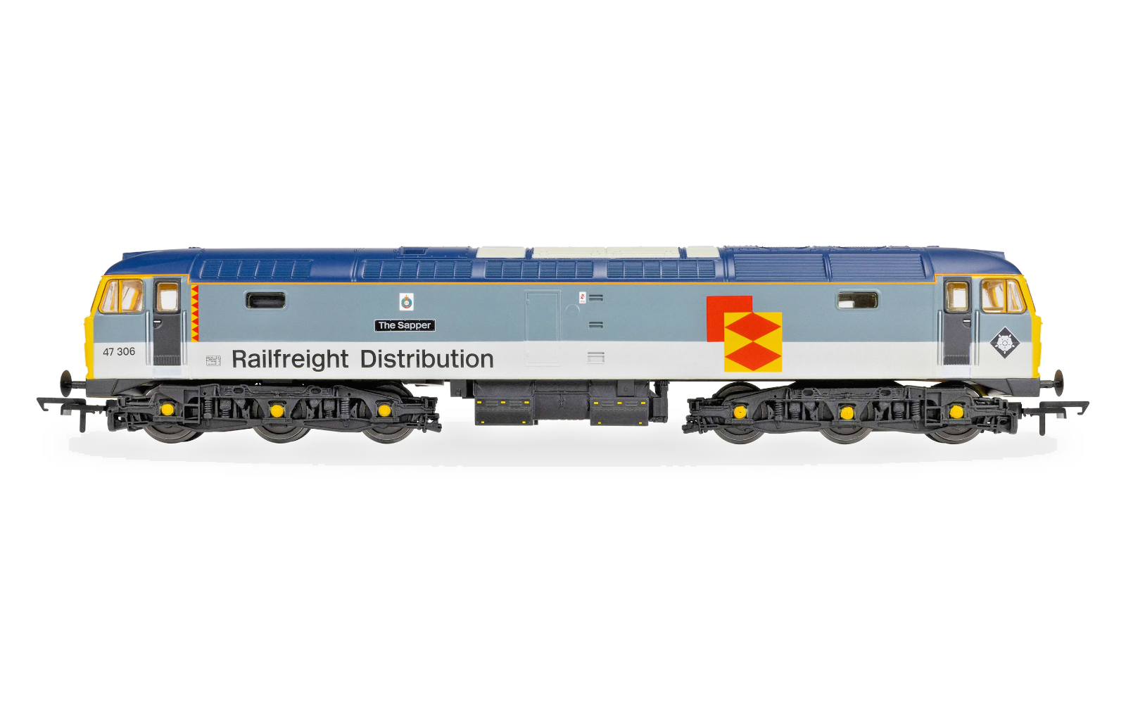 HORNBY OO GAUGE - R30440 - RFD CLASS 47 DIESEL 'THE SAPPER' RAILFREIGHT 47306