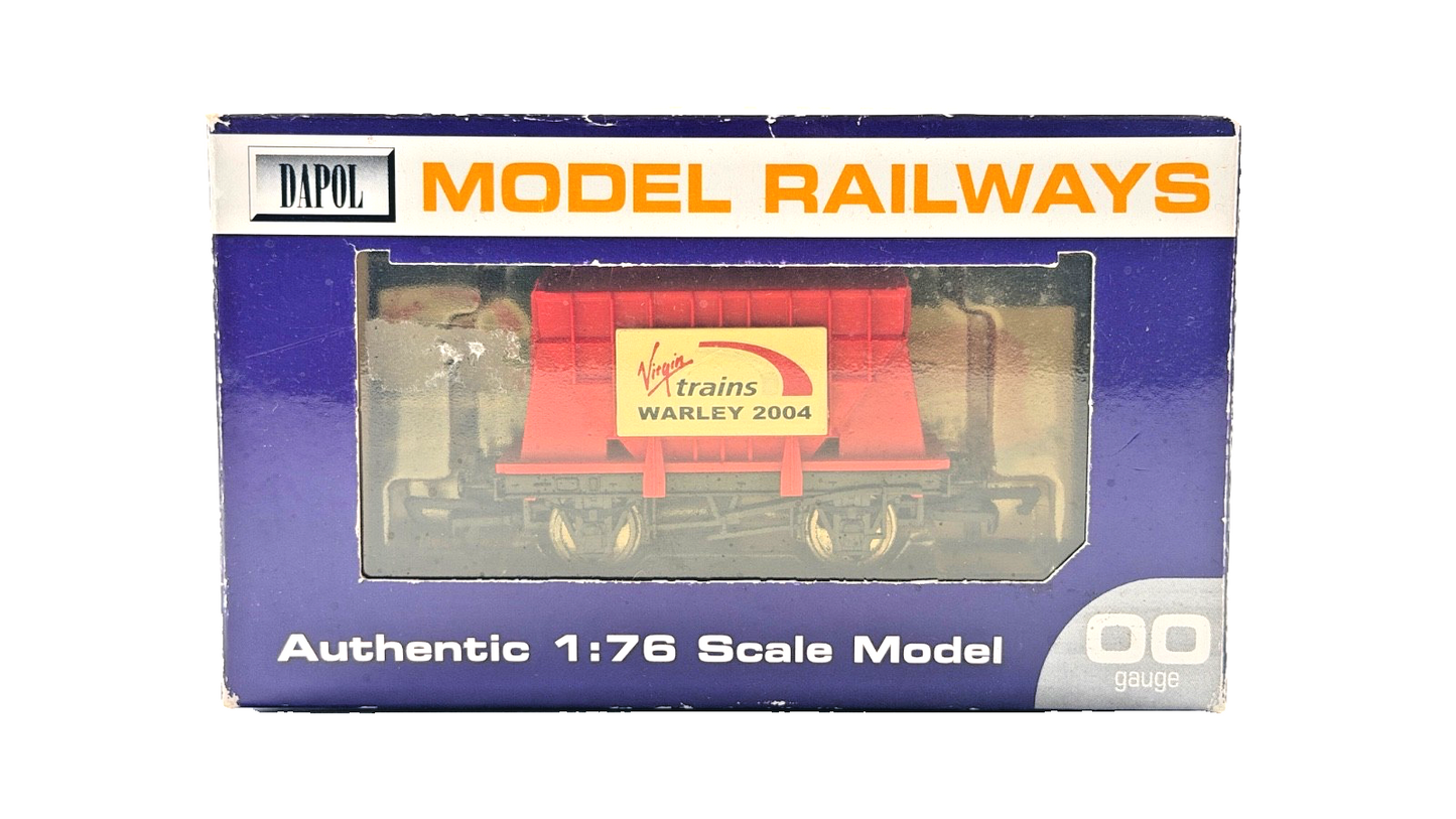 DAPOL 00 GAUGE - VIRGIN TRAINS WARLEY 2004 PRESFLO HOPPER (LIMITED EDITION)