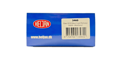 HELJAN OO GAUGE - 3460 - CLASS 33 DIESEL 33029 WEST COAST RAILWAYS WCR WEATHERED
