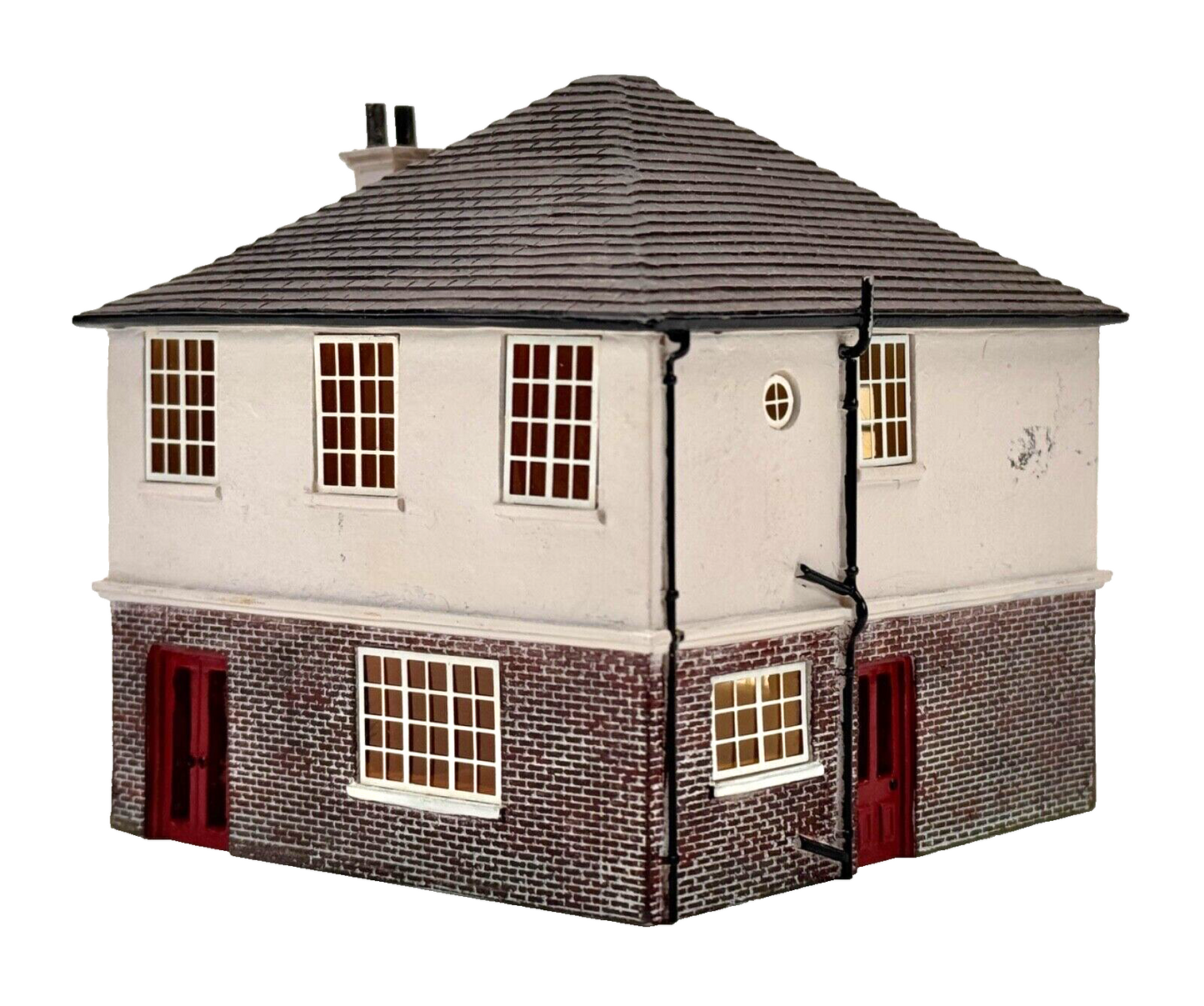 HORNBY 00 GAUGE SKALEDALE - R9720 - SHRUBLANDS 1930'S TOWN HOUSE - UNBOXED