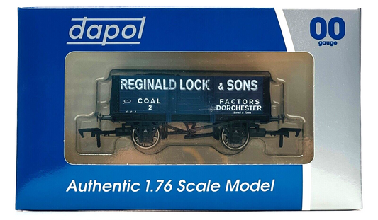 DAPOL 00 GAUGE - REGINALD LOCK & SONS DORCHESTER PLANK WAGON 2 (WESSEX WAGONS)