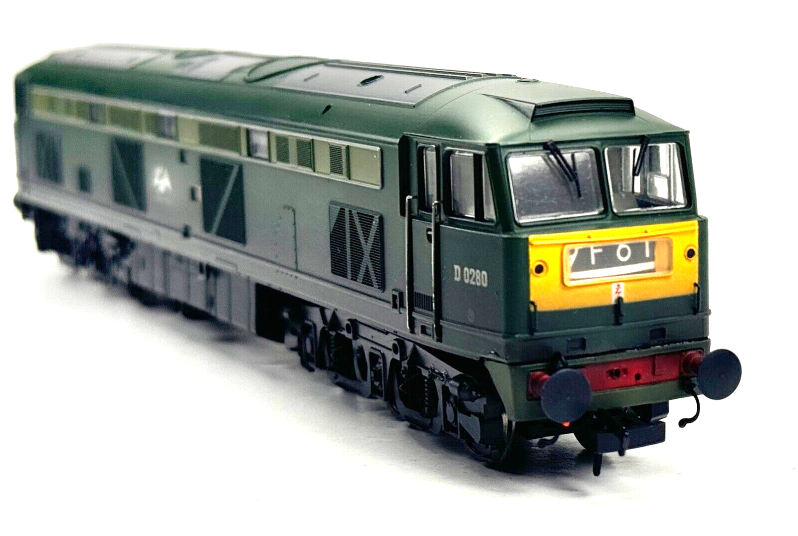 HELJAN 00 GAUGE - 53061 - CLASS 53 DIESEL D0280 'FALCON' 2 TONE GREEN WEATHERED