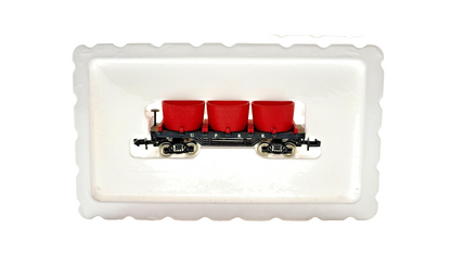 BACHMANN N GAUGE - 75351 - RAKE OF 3 OLD TIMERS WATER TANK CAR WAGONS BOXED