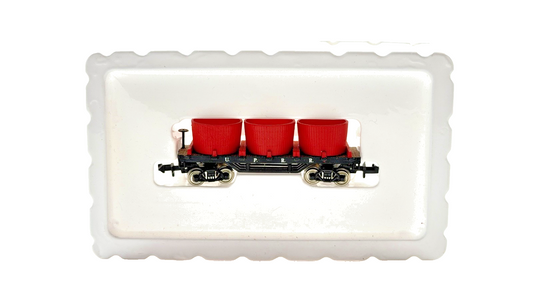 BACHMANN N GAUGE - 75351 - RAKE OF 3 OLD TIMERS WATER TANK CAR WAGONS BOXED