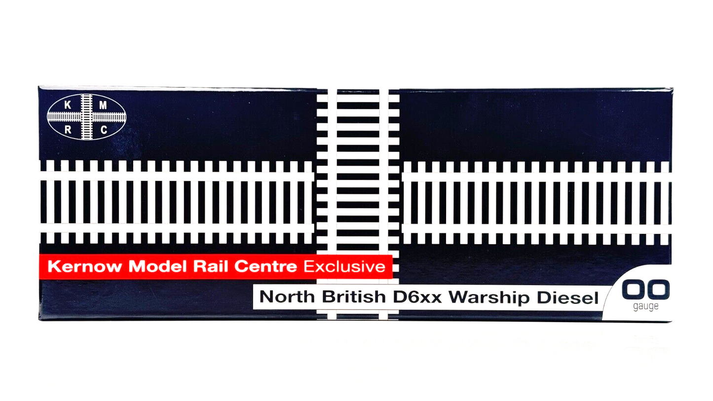 KERNOW MODELS 00 GAUGE - K2605 - D602 WARSHIP DIESEL LOCOMOTIVE BR BLUE BULLDOG