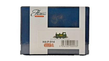 HATTONS OO GAUGE - H4-P-014 - SECR P CLASS 0-6-0T 5753 ROD GREEN LIVERY BOXED