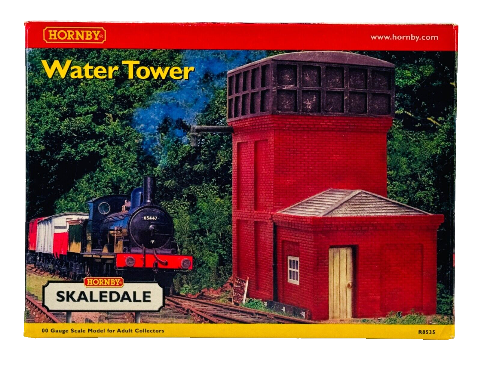 HORNBY 00 GAUGE SKALEDALE - R8535 - RED BRICK WATER TOWER - BOXED