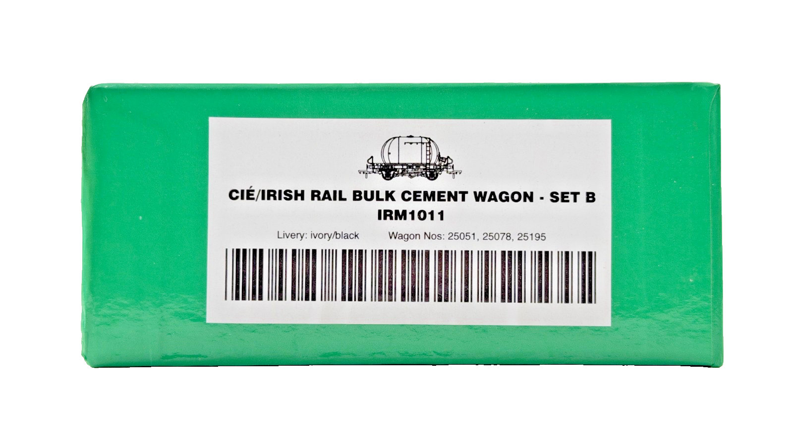 IRISH RAILWAY MODELS 00 GAUGE - IRM1011 - CIE/IRISH RAIL BULK CEMENT WAGON SET B