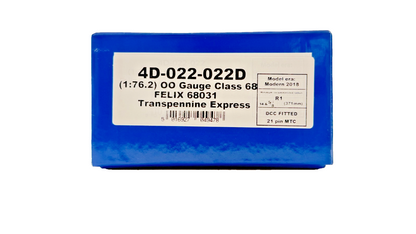 DAPOL OO GAUGE - 4D-022-022D - CLASS 68 DIESEL 68031 TRANSPENNINE EXPRESS FELIX