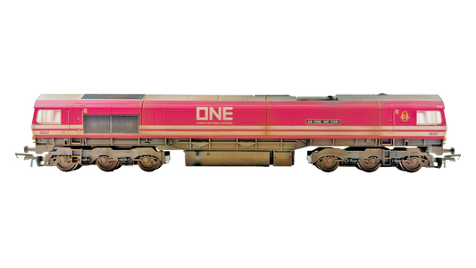 HORNBY OO GAUGE - R3923 - CLASS 66 DIESEL 66587 OCEAN NETWORK EXPRESS TMC
