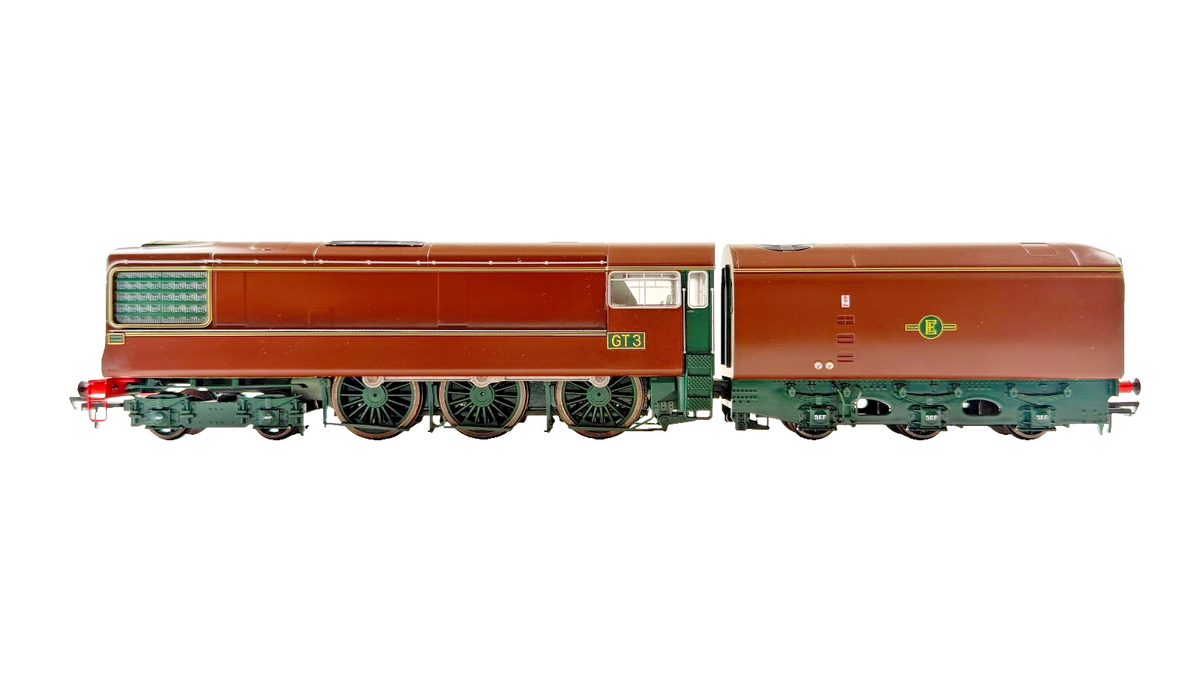 KR MODELS OO GAUGE - GT3 ENGLISH ELECTRIC GAS TURBINE BROWN DCC SOUND BOXED