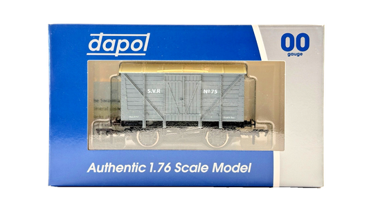 DAPOL 00 GAUGE - WELSH SWANSEA VALE RAILWAYS SVR VENT VAN 75 (LIMITED EDITION)