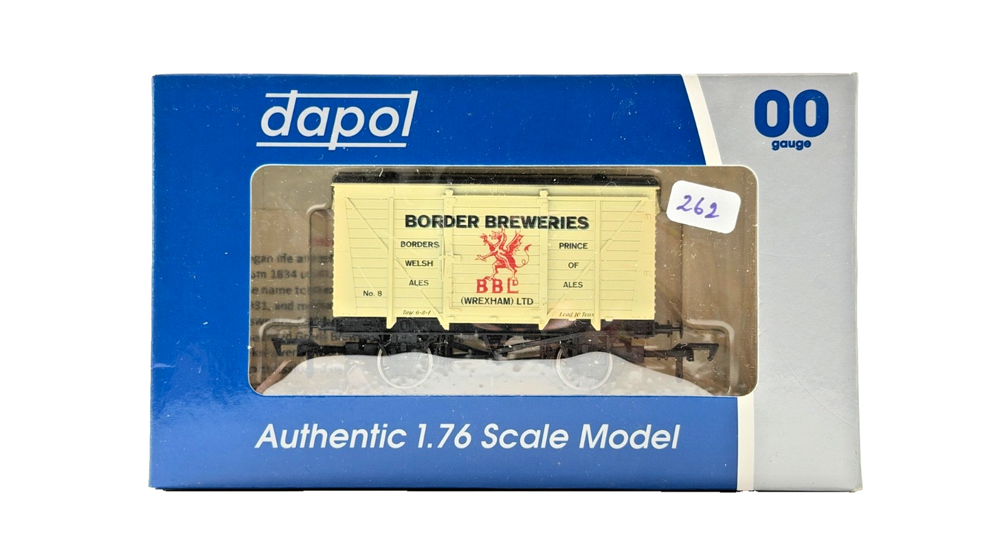 DAPOL 00 GAUGE - BORDER BREWERIES WREXHAM WELSH ALES VAN 8 (LIMITED EDITION)