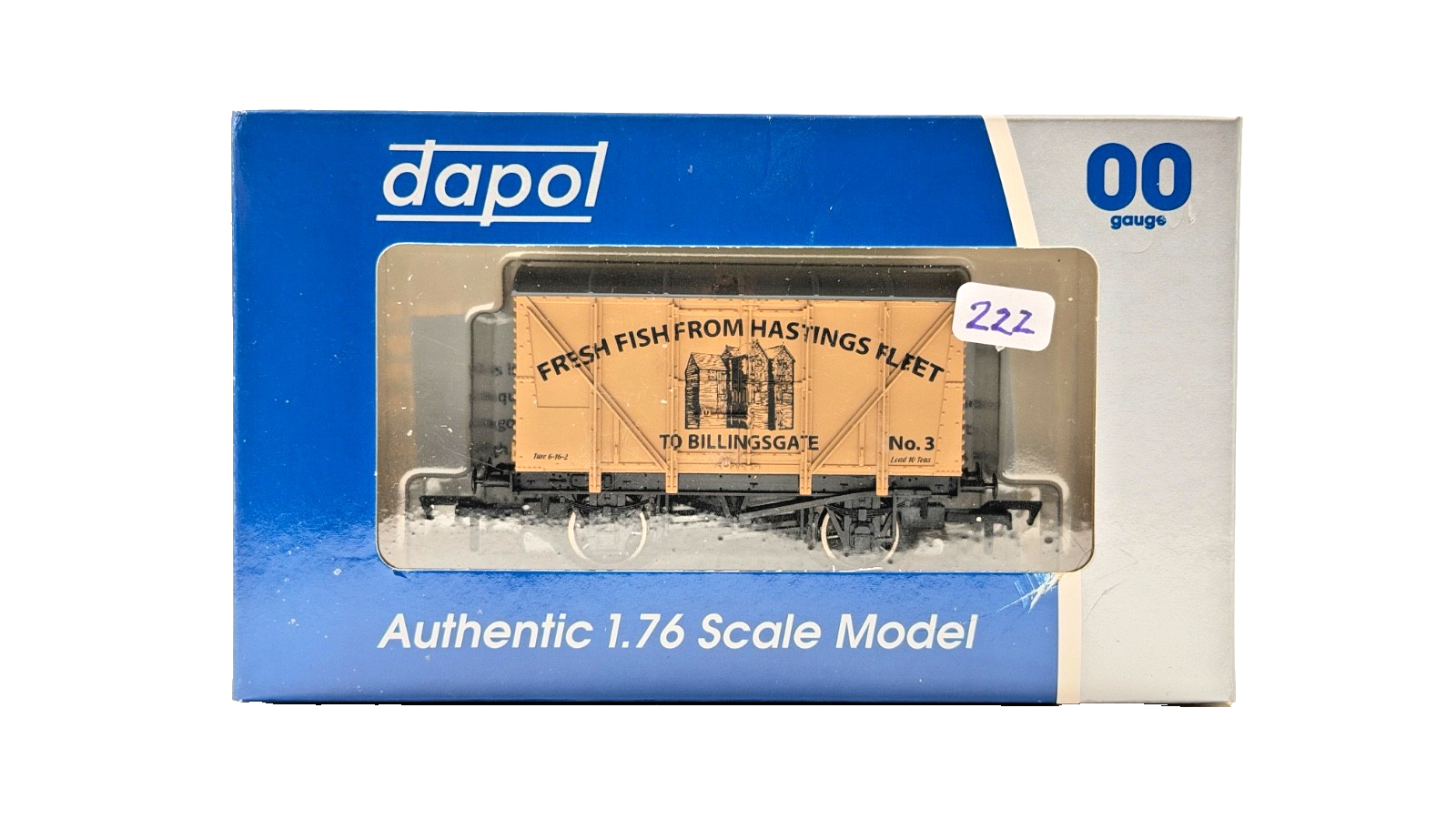 DAPOL 00 GAUGE - FRESH FISH FROM HASTINGS FLEET BILLINGSGATE (LIMITED EDITION)