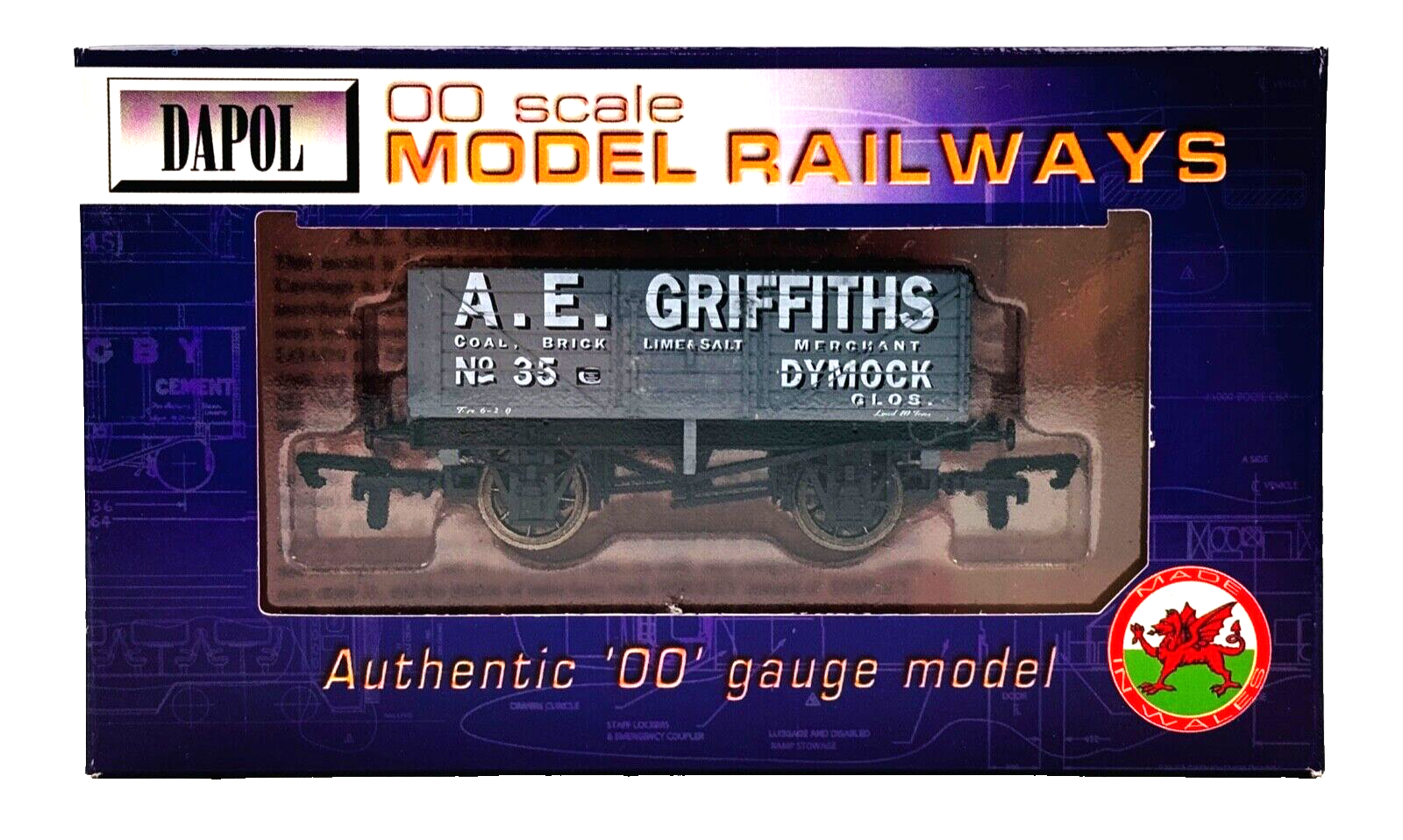 DAPOL 00 GAUGE - A.E GRIFFITHS COAL BRICK MERCHANTS DYMOCK (LIMITED EDITION)