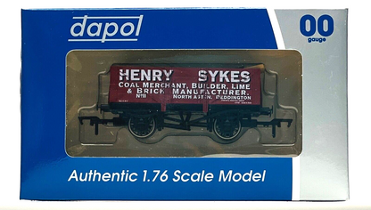 DAPOL 00 GAUGE - HENRY SYKES COAL MERCHANT DEDDINGTON (WEST WALES WAGON WORKS)