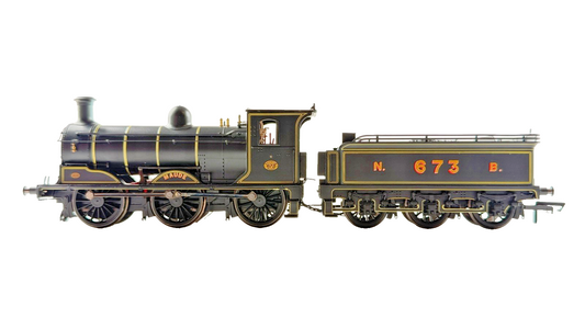 HORNBY OO GAUGE - R3600TTS - NBR J36 CLASS LOCOMOTIVE 673 MAUDE DCC TTS SOUND