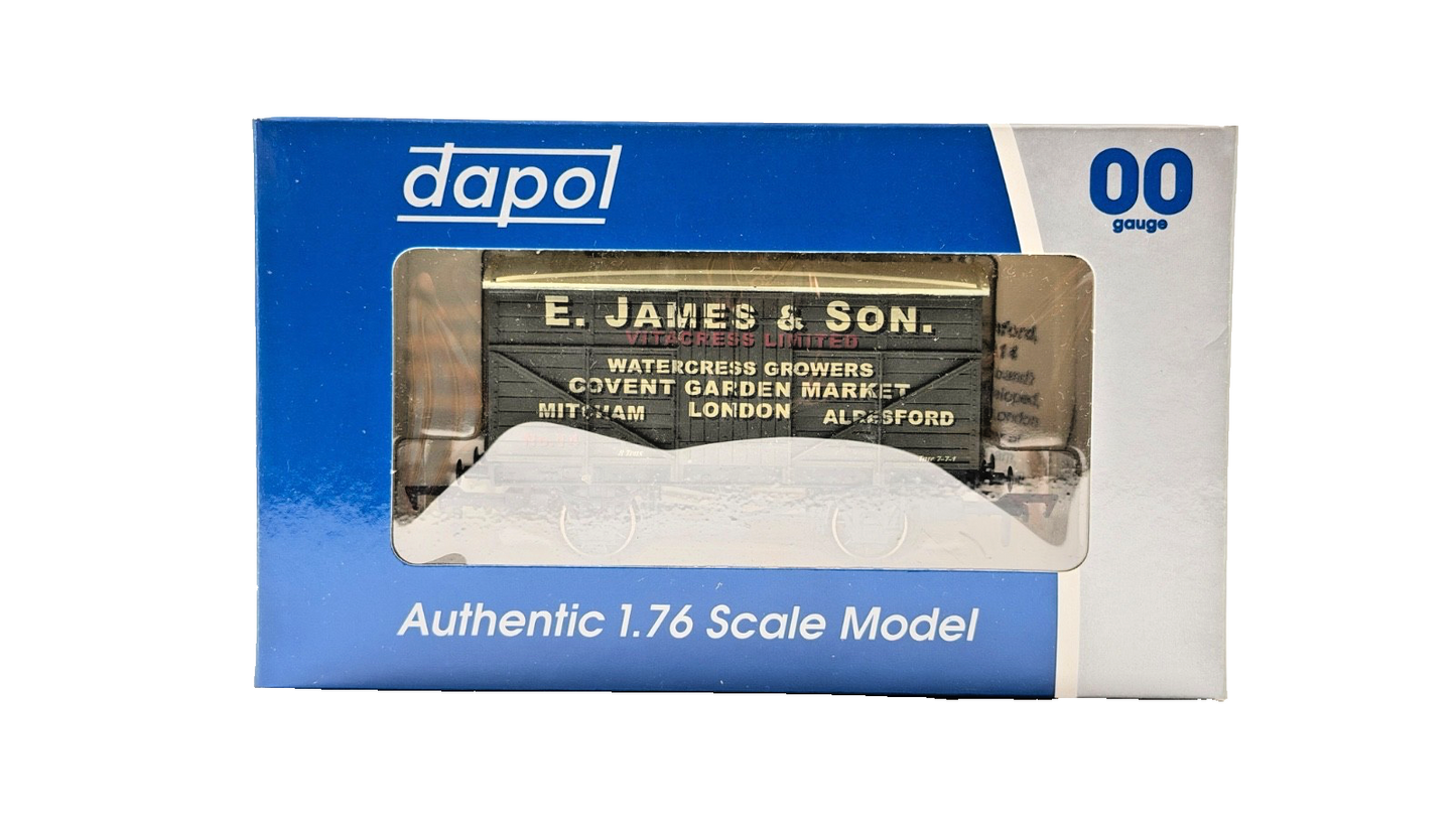 DAPOL 00 GAUGE - E. JAMES WATERCRESS GROWERS COVENT GARDEN 14 (LIMITED EDITION)