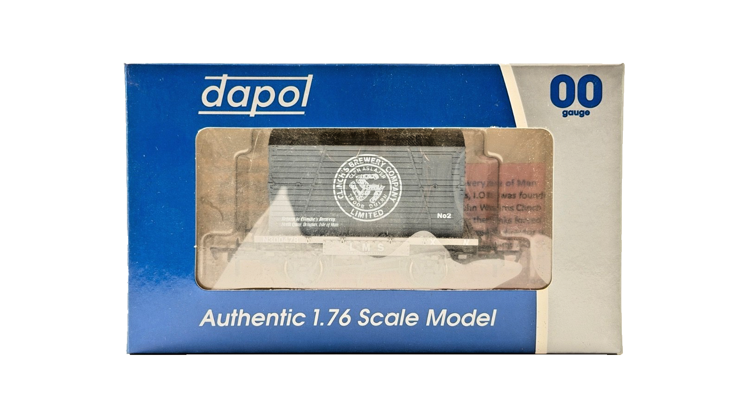 DAPOL 00 GAUGE - CLINCH'S BREWERY COMPANY ISLE OF MAN CONFLAT (LIMITED EDITION)